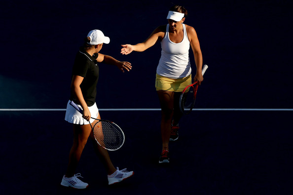 Ashleigh Barty and Casey Dellacqua