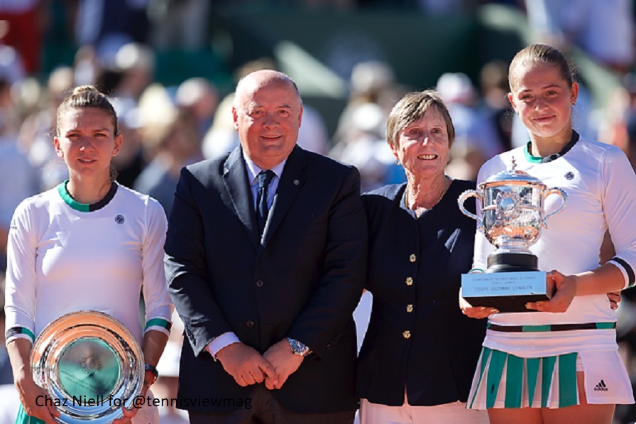 Halep and Ostapenko