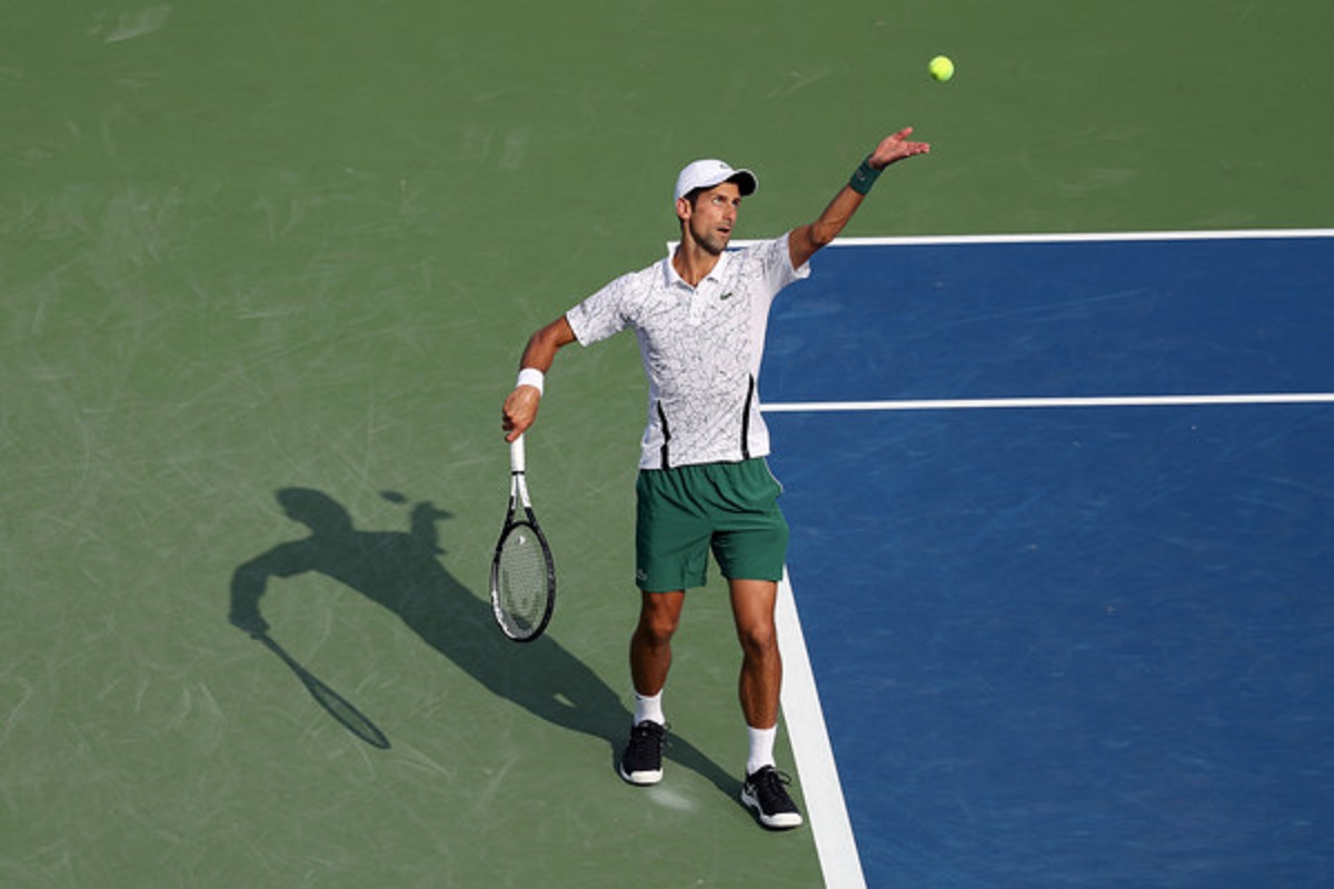 Novak Djokovic (Source: Rob Carr/Getty Images North America)