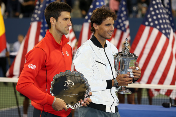 Rafael Nadal and Novak Djokovic