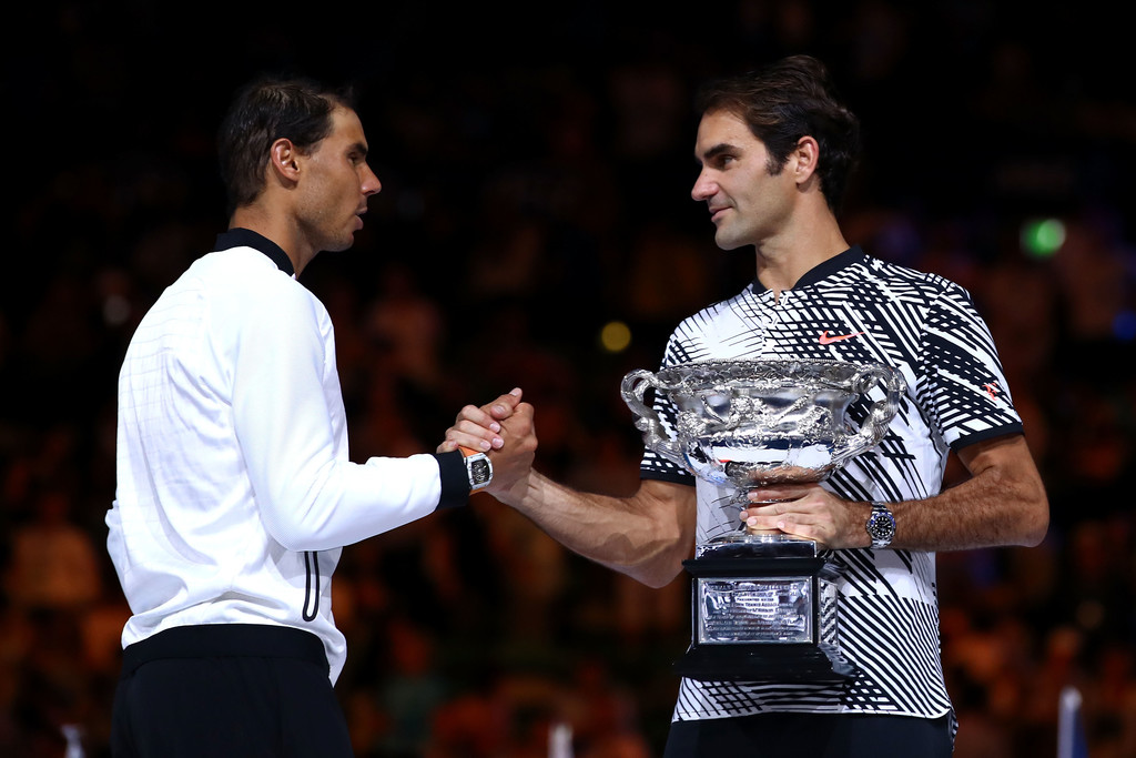 Nadal and Federer