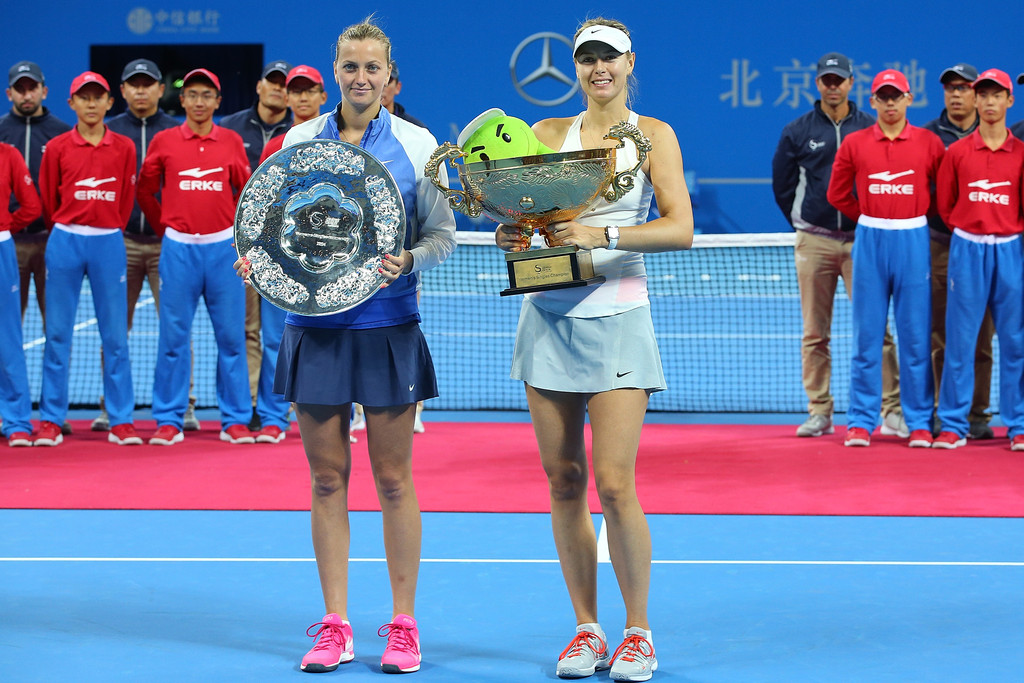 Maria Sharapova and Petra Kvitova