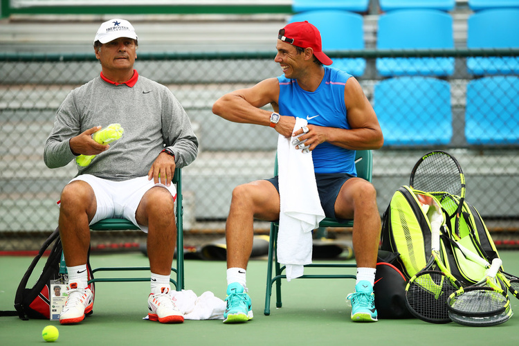 Toni and Rafael Nadal