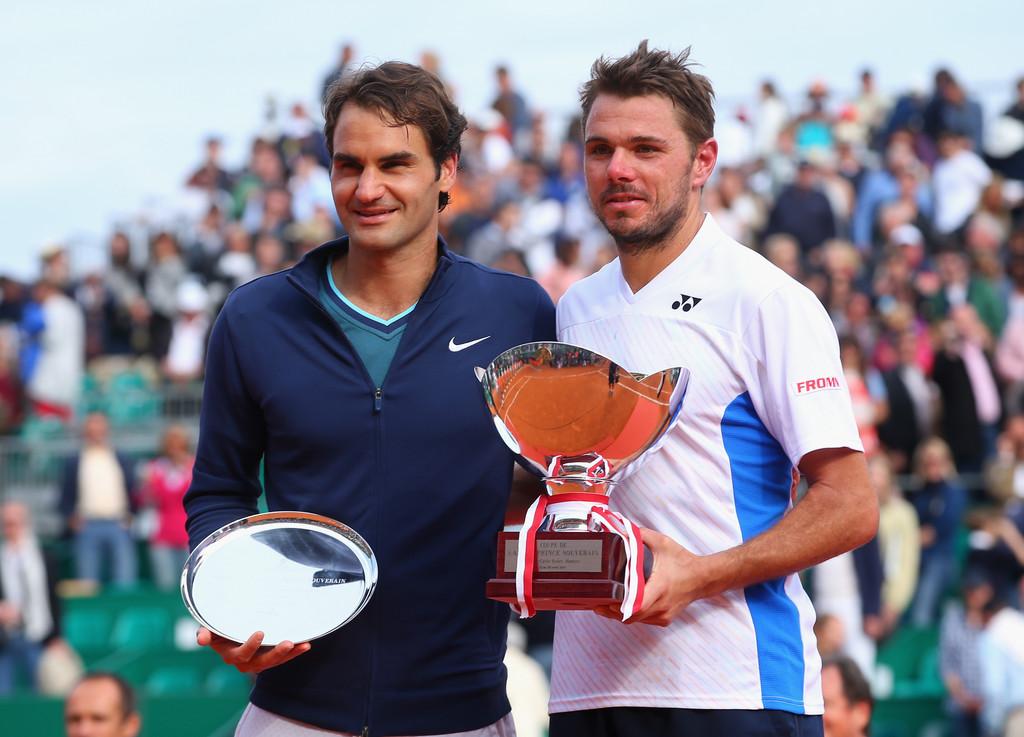 Stanislas Wawrinka and Roger Federer