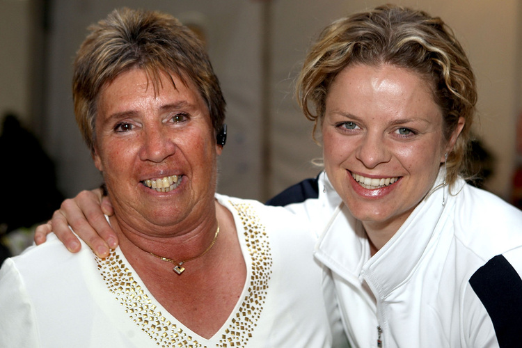Rosie Casals and Kim Clijsters