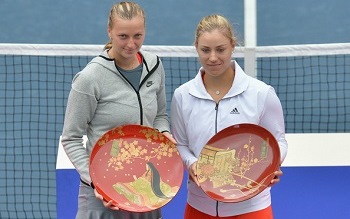 Petra Kvitova and Angelique Kerber