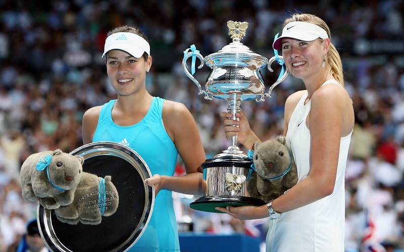 Maria Sharapova and Ana Ivanovic