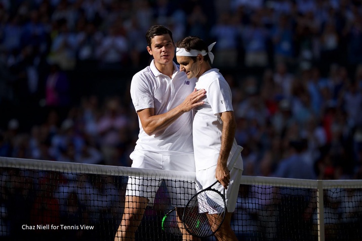 Federer and Raonic