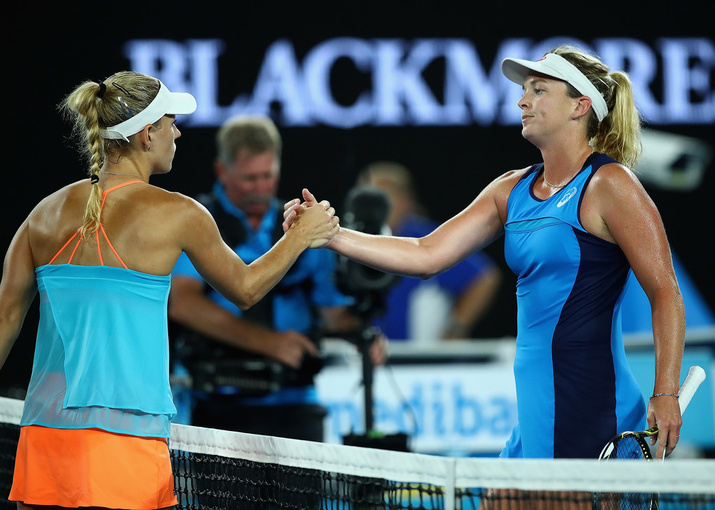 Coco Vandeweghe and Angelique Kerber