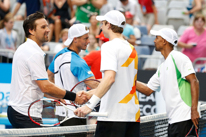 Eric Butorac and Patrick Rafter