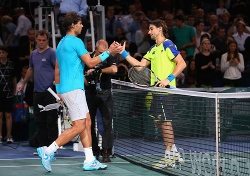 David Ferrer and Rafael Nadal