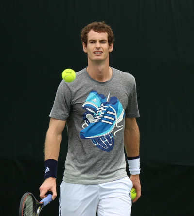 Andy Murray at the Sony Open
