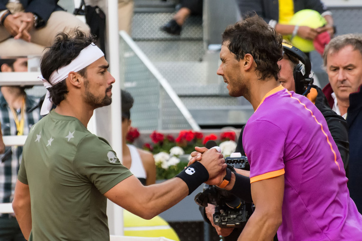 Nadal and Fognini