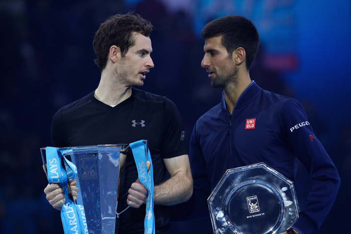 Murray, Djokovic