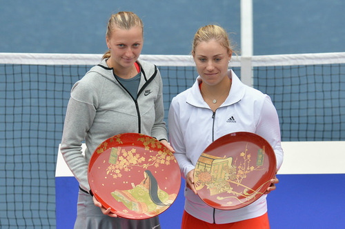 Petra Kvitova and Angelique Kerber