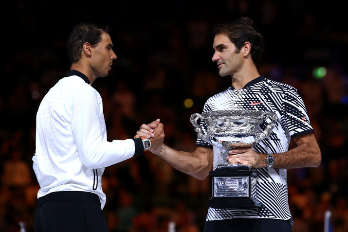 Nadal and Federer