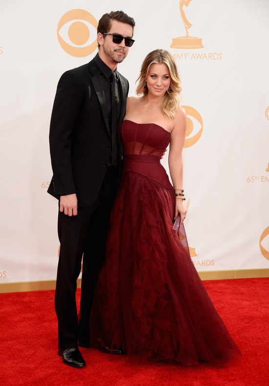 Ryan Sweeting and Kaley Cuoco Emmys