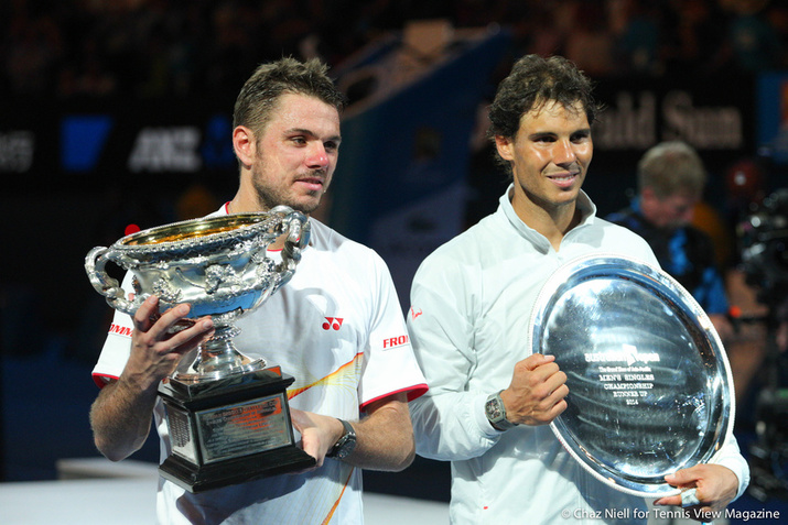 Stanislas Wawrinka and Rafael Nadal