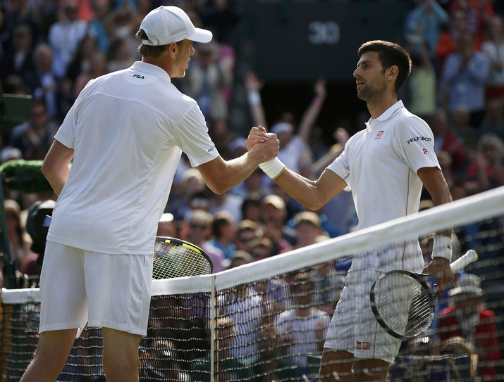 Querrey and Djokovic