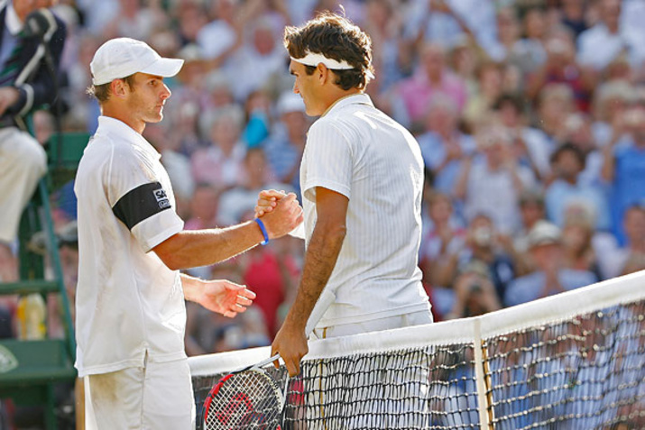 Roddick and Federer
