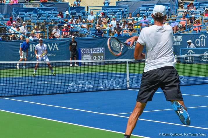 Ivo Karlovic and Steve Johnson