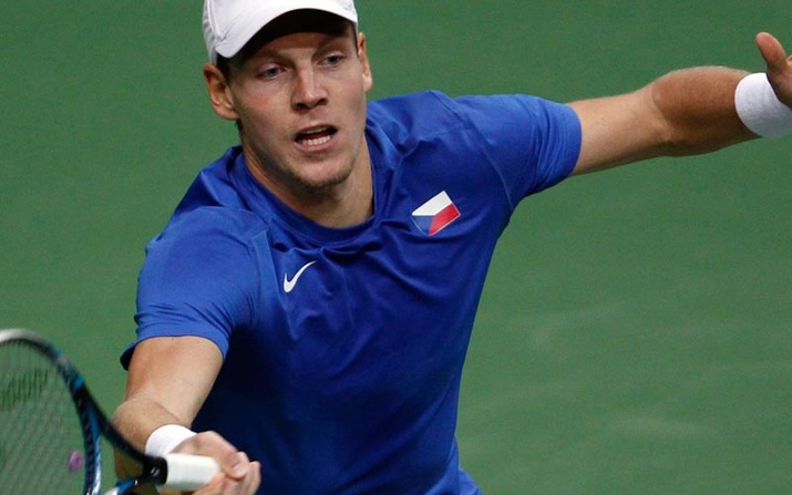 Tomas Berdych Flies His Flag with Pride