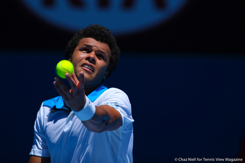 Jo-Wilfried Tsonga Australian Open 2014