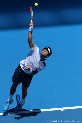 Jo-Wilfried Tsonga Australian Open 2014