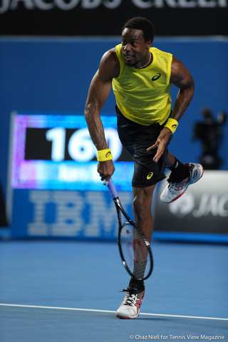 Gael Monfils Australian Open 2014