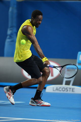 Gael Monfils Australian Open 2014
