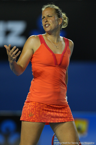 Barbora Zahlavova Strycova Australian Open 2014