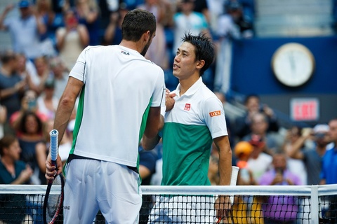 Kei Nishikori Advances To US Open Semis
