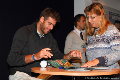 Juan Martin del Potro Rotterdam 2014