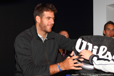 Juan Martin del Potro Rotterdam 2014