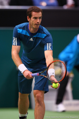 Andy Murray Rotterdam 2014