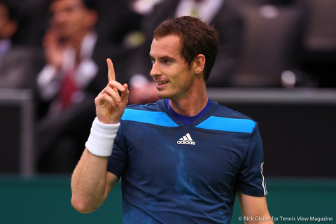 Andy Murray Rotterdam 2014