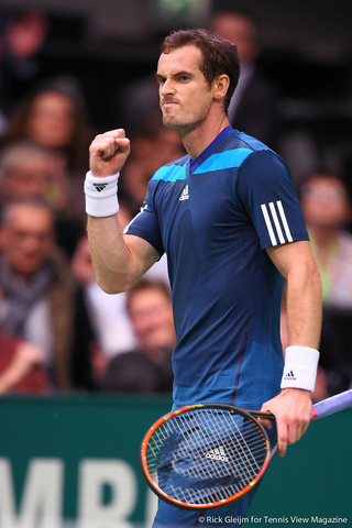 Andy Murray Rotterdam 2014