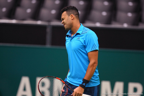 Jo-Wilfried Tsonga Rotterdam 2014