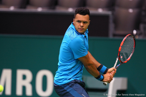 Jo-Wilfried Tsonga Rotterdam 2014