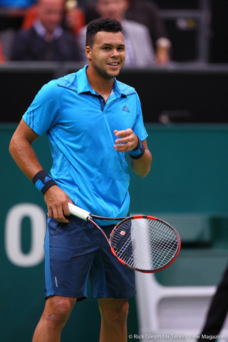 Jo-Wilfried Tsonga Rotterdam 2014