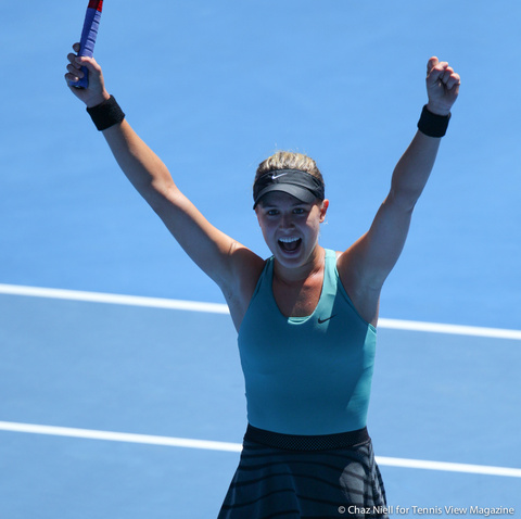 Eugenie Bouchard Australian Open 2014