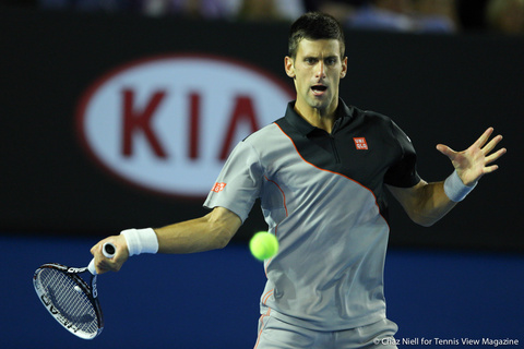 Novak Djokovic Australian Open 2014