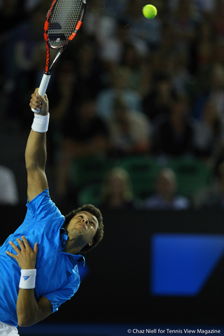 Jo-Wilfried Tsonga Australian Open 2014