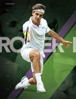   Roger Federer at Wimbledon