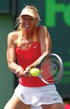 A Frustrated, Yet Determined Sharapova Looks Towards Clay