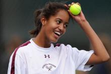 Malia Obama &amp; Tennis