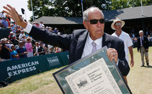 nick bolletieri inducted into the International Tennis Hall of Fame 2014