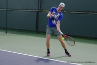 On The Practice Courts at Indian Wells