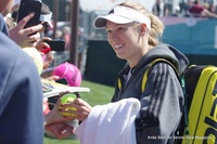 Caroline Wozniacki and Bruno