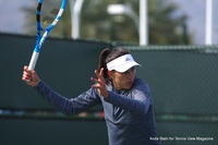 On The Practice Courts at Indian Wells